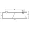 Полка IDEAL STANDARD IOM A9124AA